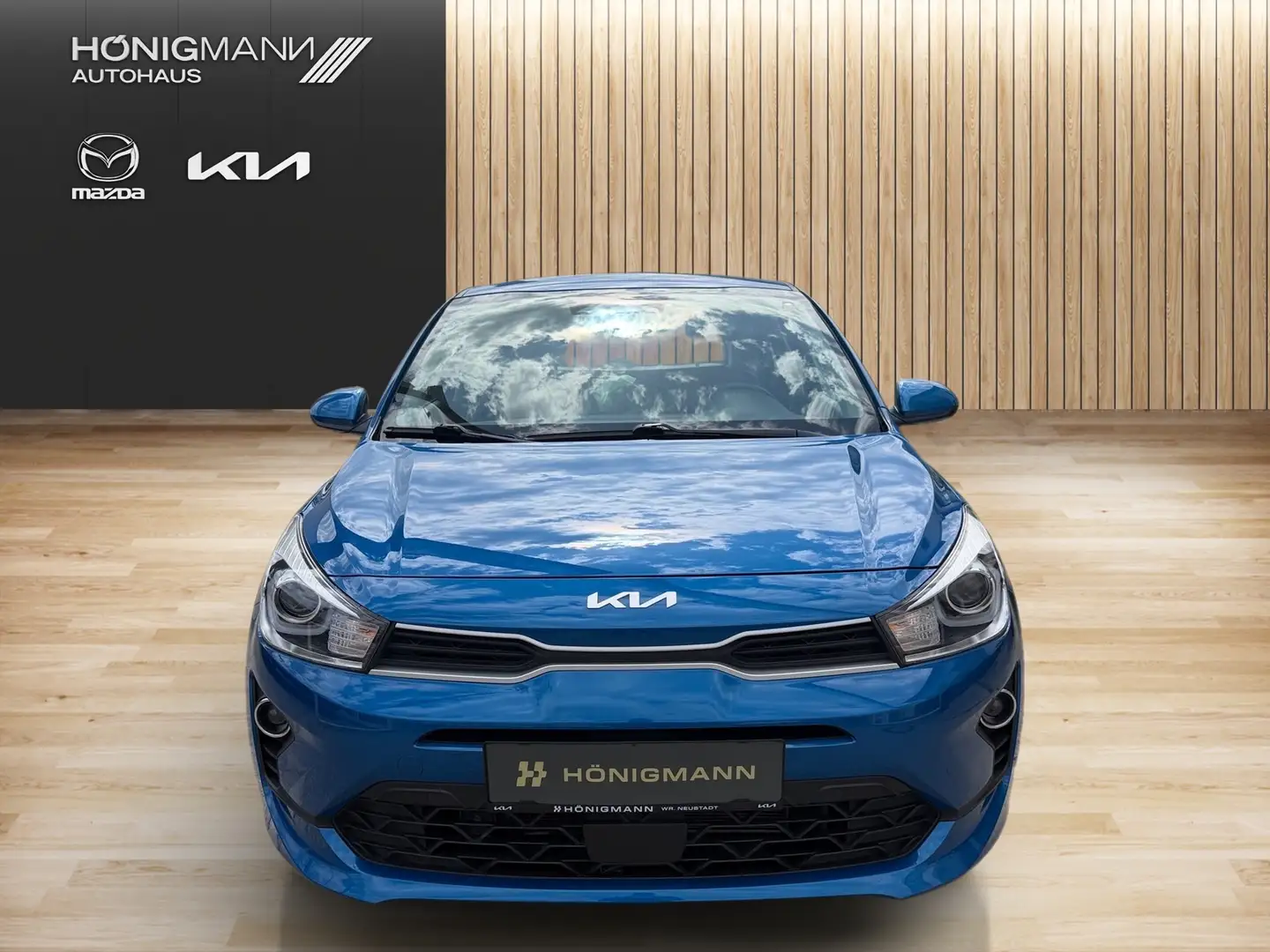 Kia Rio Rio 1,2 DPI Titan ISG Blau - 2