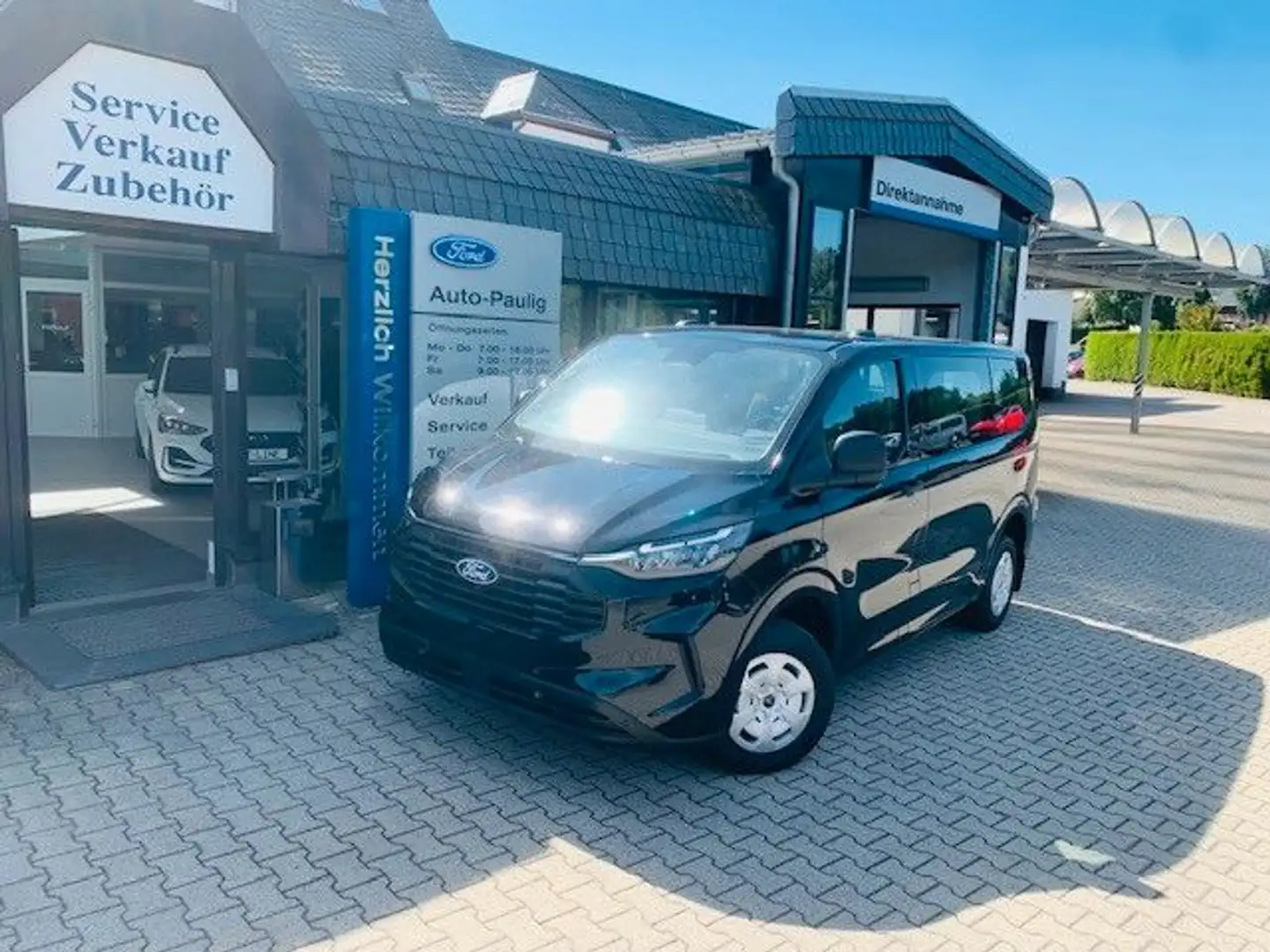 Ford Transit Custom Kombi 33% Schwarz - 1