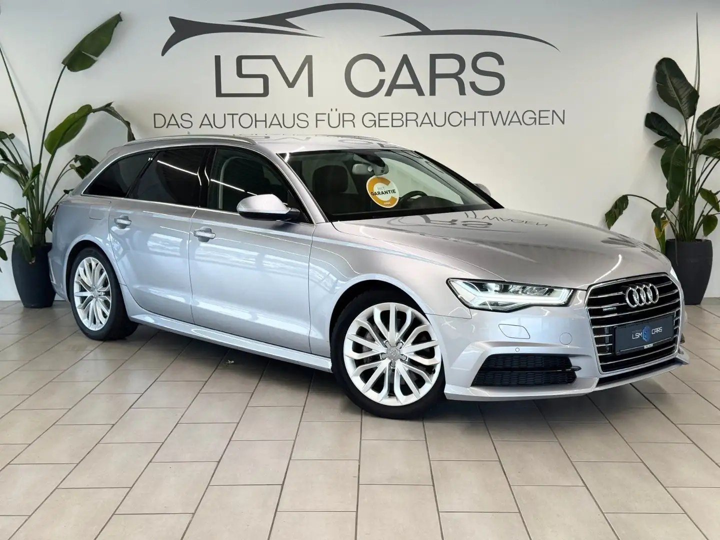 Audi A6 Avant 3.0 TDI quattro/ALA/MATRIXLED/AHK/NAVI* Silber - 1