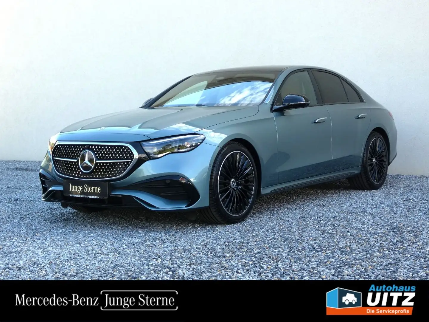 Mercedes-Benz E 200 AMG +Burm+Pano+360°+Supers+DigiL+HUD+KeyGo+ Silber - 1