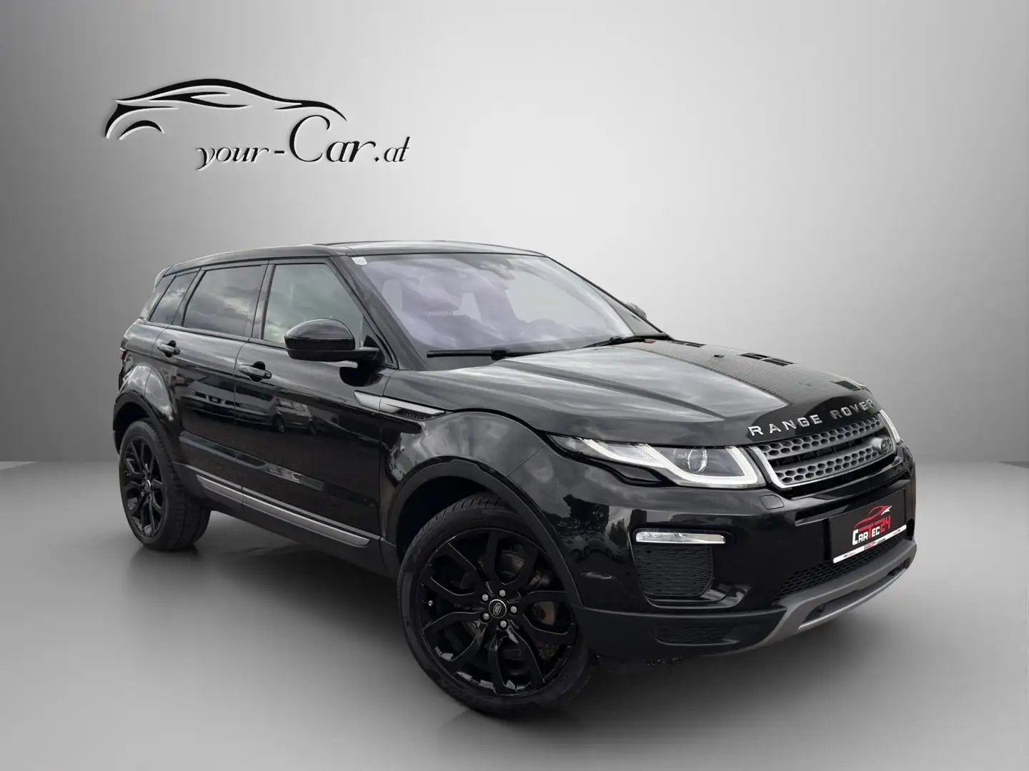 Land Rover Range Rover Evoque SE 2,0 Si4 Aut. *PANO, MERIDIAN, STDHZG, KEYLESS* Schwarz - 1