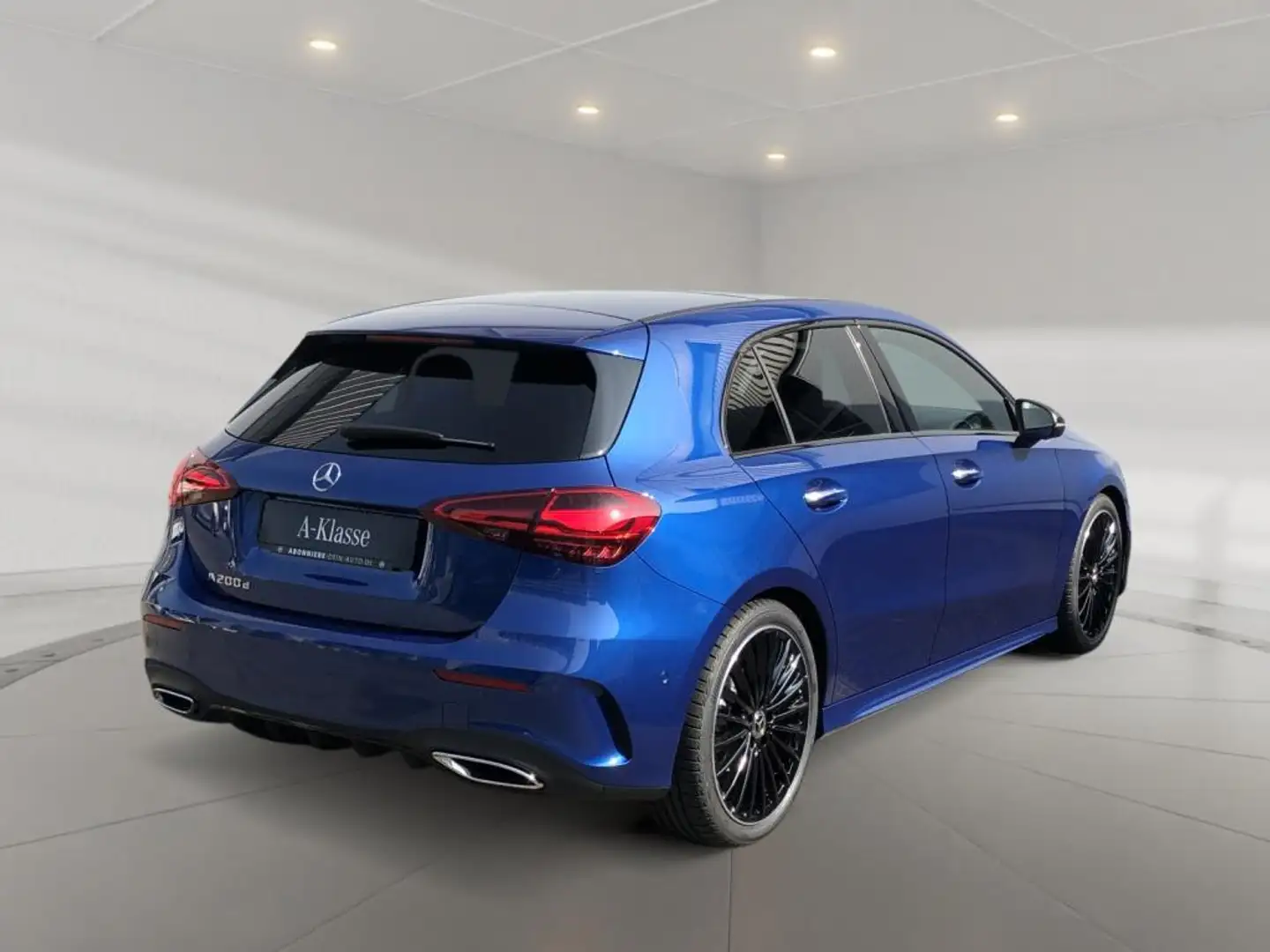 Mercedes-Benz A 200 d +AMGAdvancedPlus+19Z+Pano+Burmester Blau - 2
