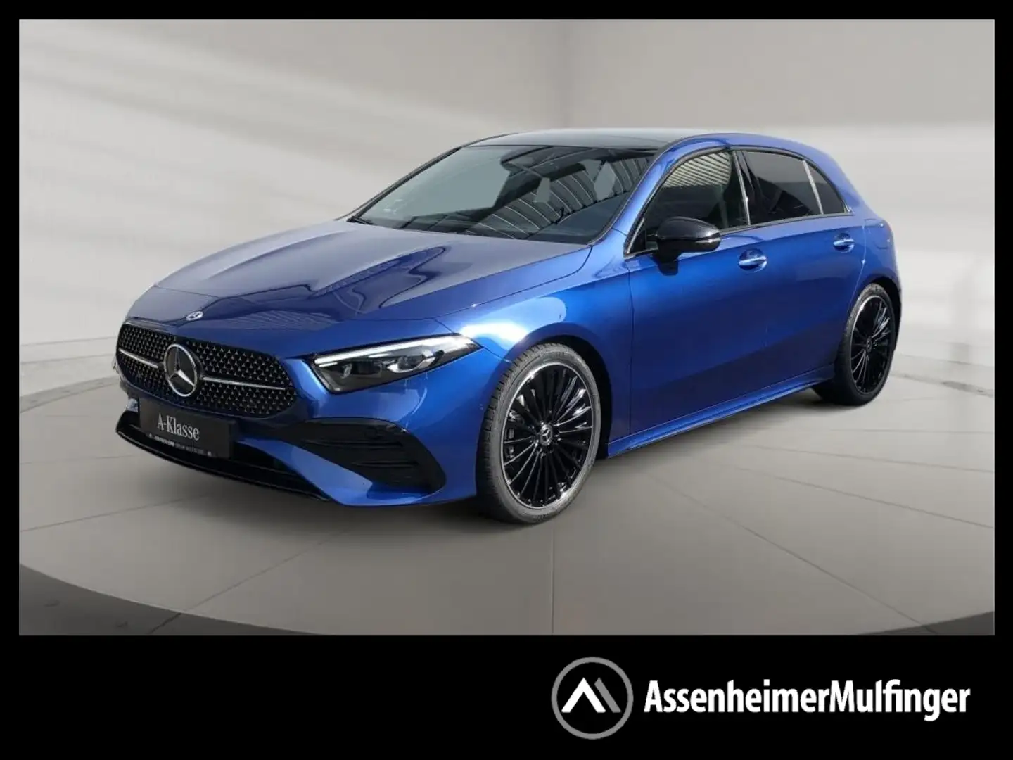Mercedes-Benz A 200 d +AMGAdvancedPlus+19Z+Pano+Burmester Blau - 1