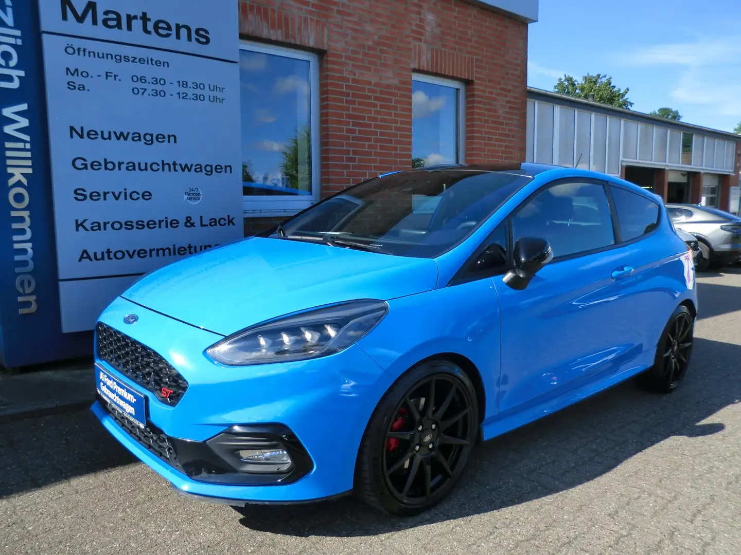Ford Fiesta ST  Performance-Paket + Leder-Paket Blau - 1