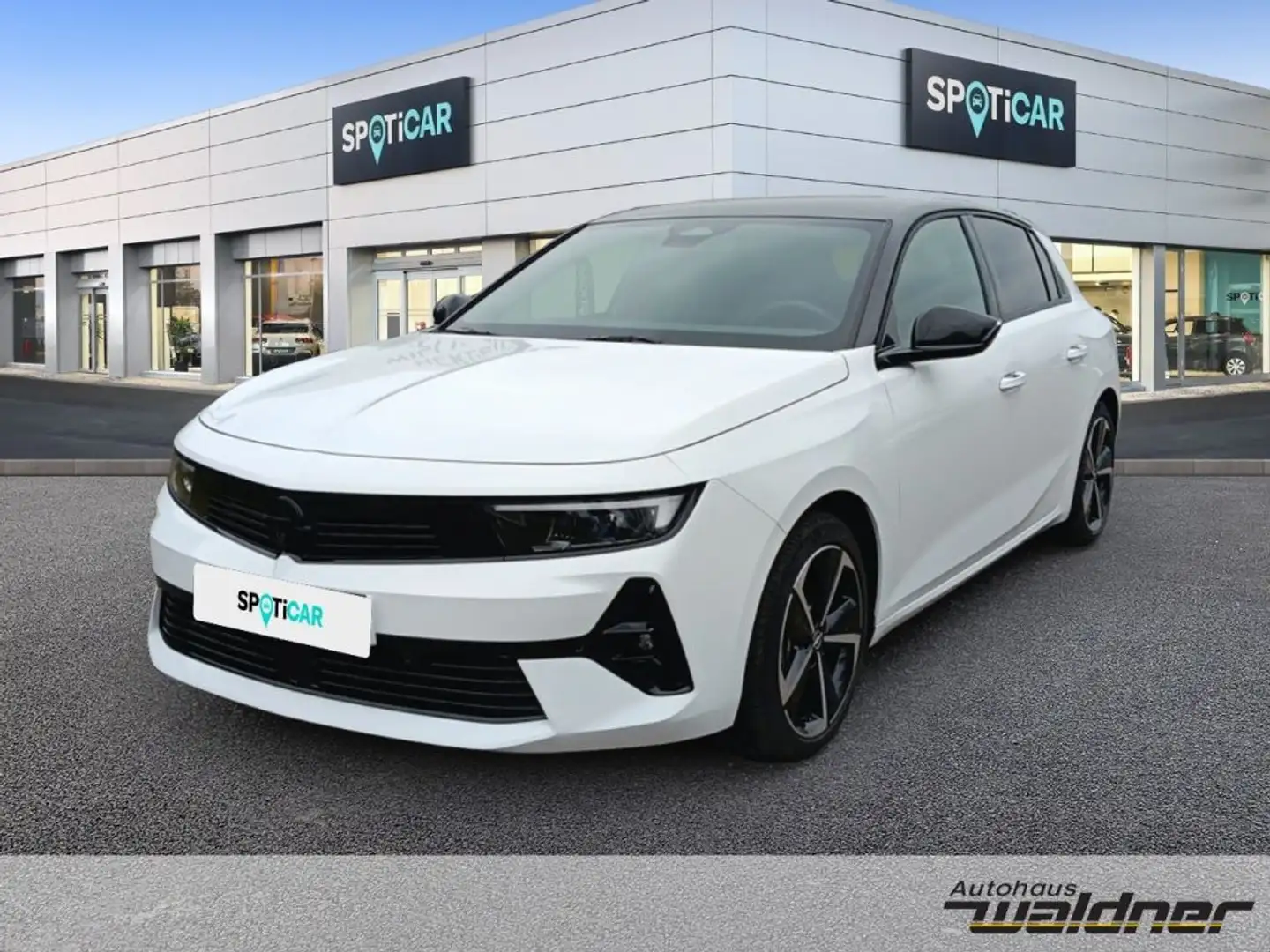 Opel Astra 1.2 Turbo GS Blanc - 1