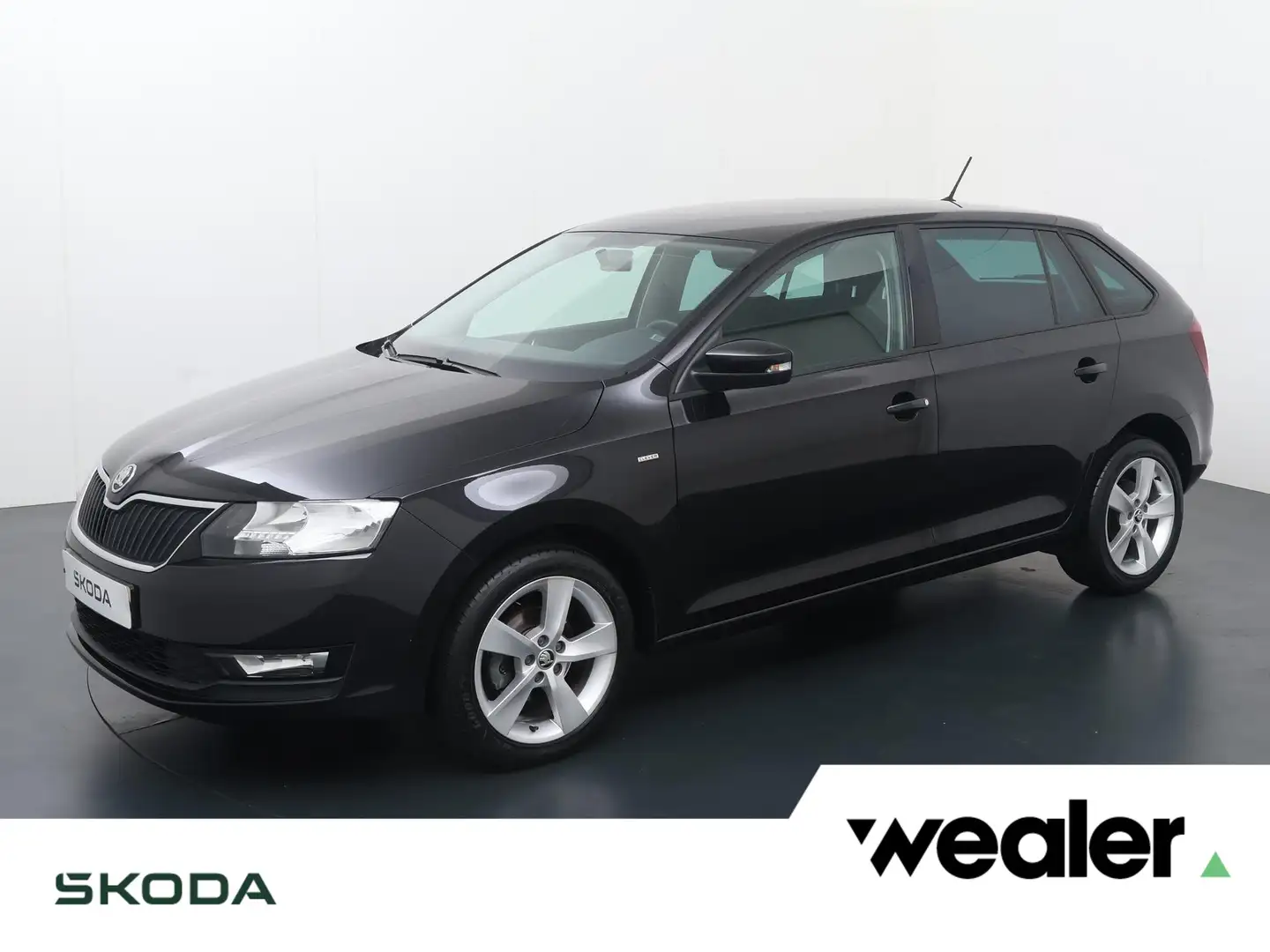 Skoda Rapid/Spaceback 1.0 TSI Greentech Clever | 95 PK | Navigatiesystee Zwart - 1