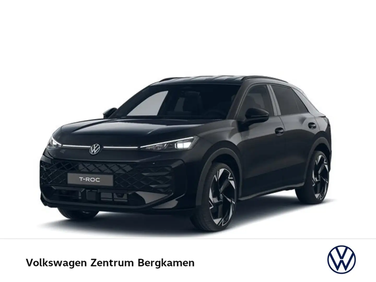 Volkswagen T-Roc 1.5 R-LINE DSG NEUESMODELL BLACKSTYLE LM20 Schwarz - 1