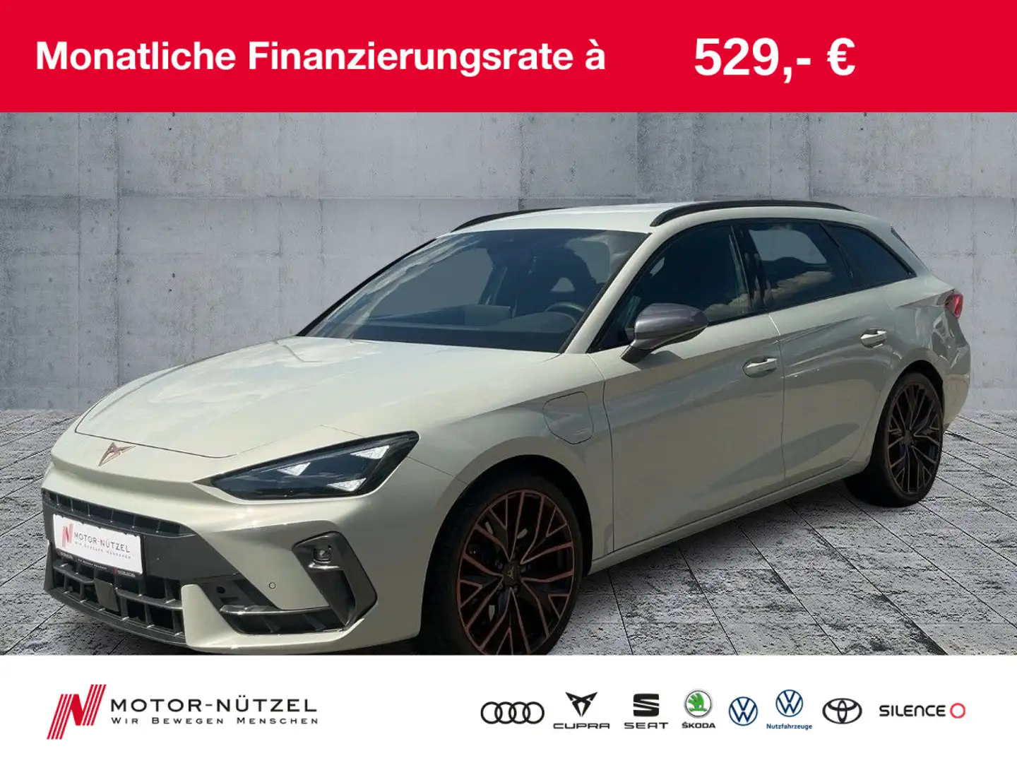 CUPRA Leon ST 1.5 e-Hybrid DSG VZ MATRIX+NAV+AHK+ACC Grau - 1
