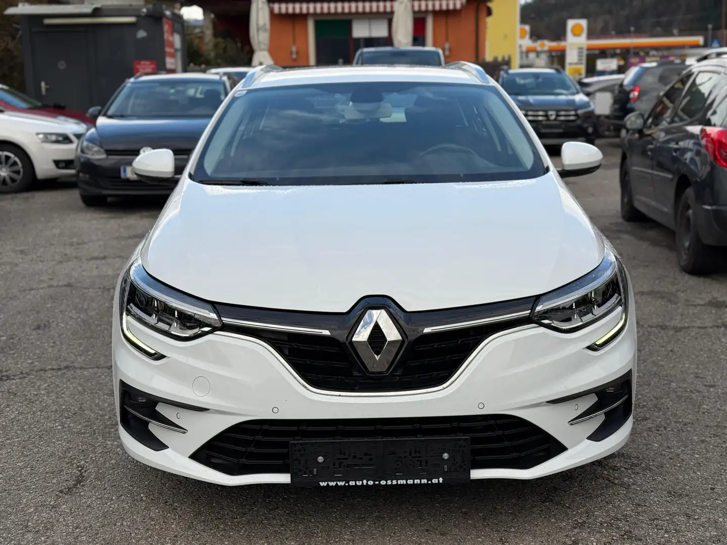 Renault Megane Business Kombi Automatik 1.Besitz TÜV NEU Weiß - 2