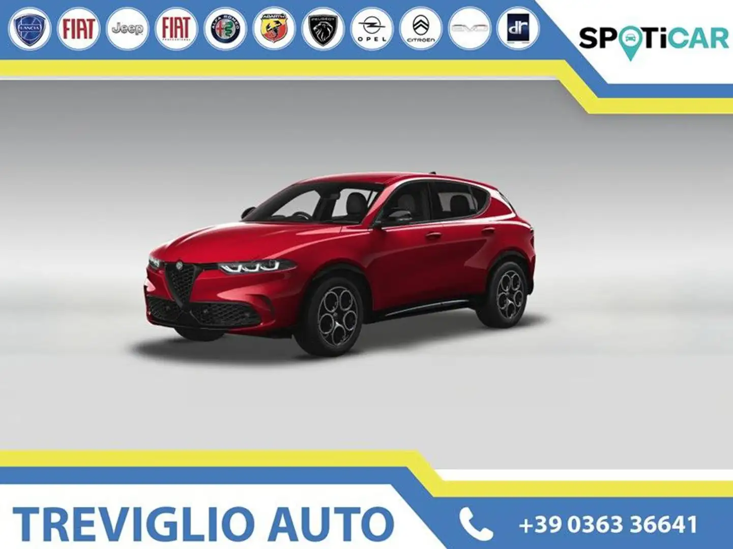 Alfa Romeo Tonale 1.5 160CV MHEV TCT7 SPRINT+VELOCE+INTENSA Rosso - 1