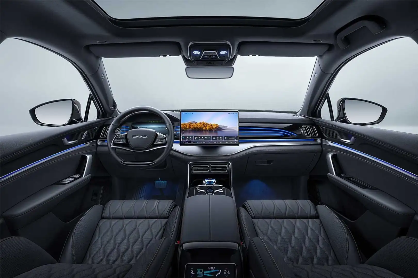 BYD Tang NEW TANG HuD DYNAUDIO NAVI PANO LM21 Weiß - 2