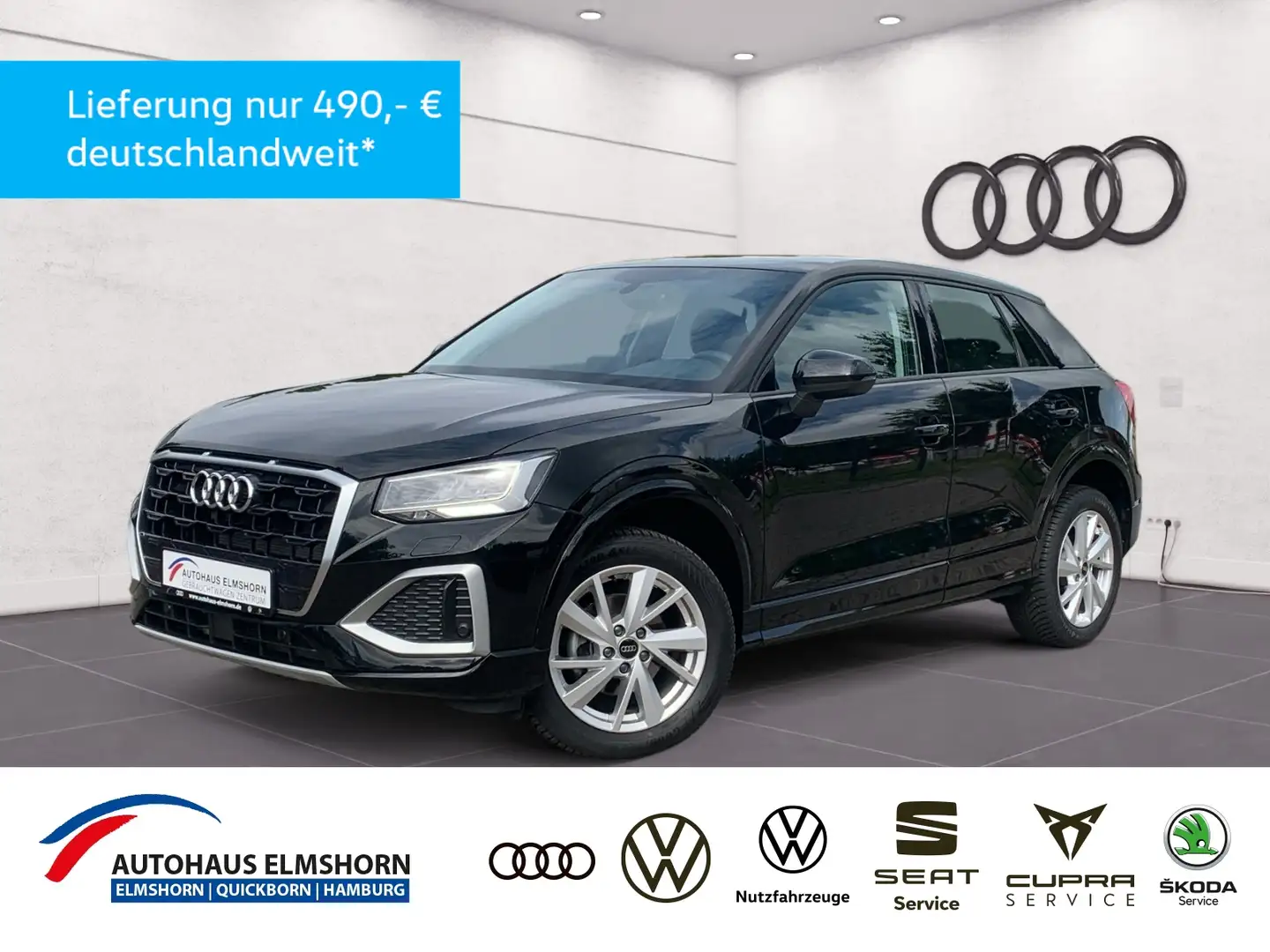 Audi Q2 advanced 30 TFSI NAV LED GRA GJ-REIF PDC SHZ Schwarz - 1