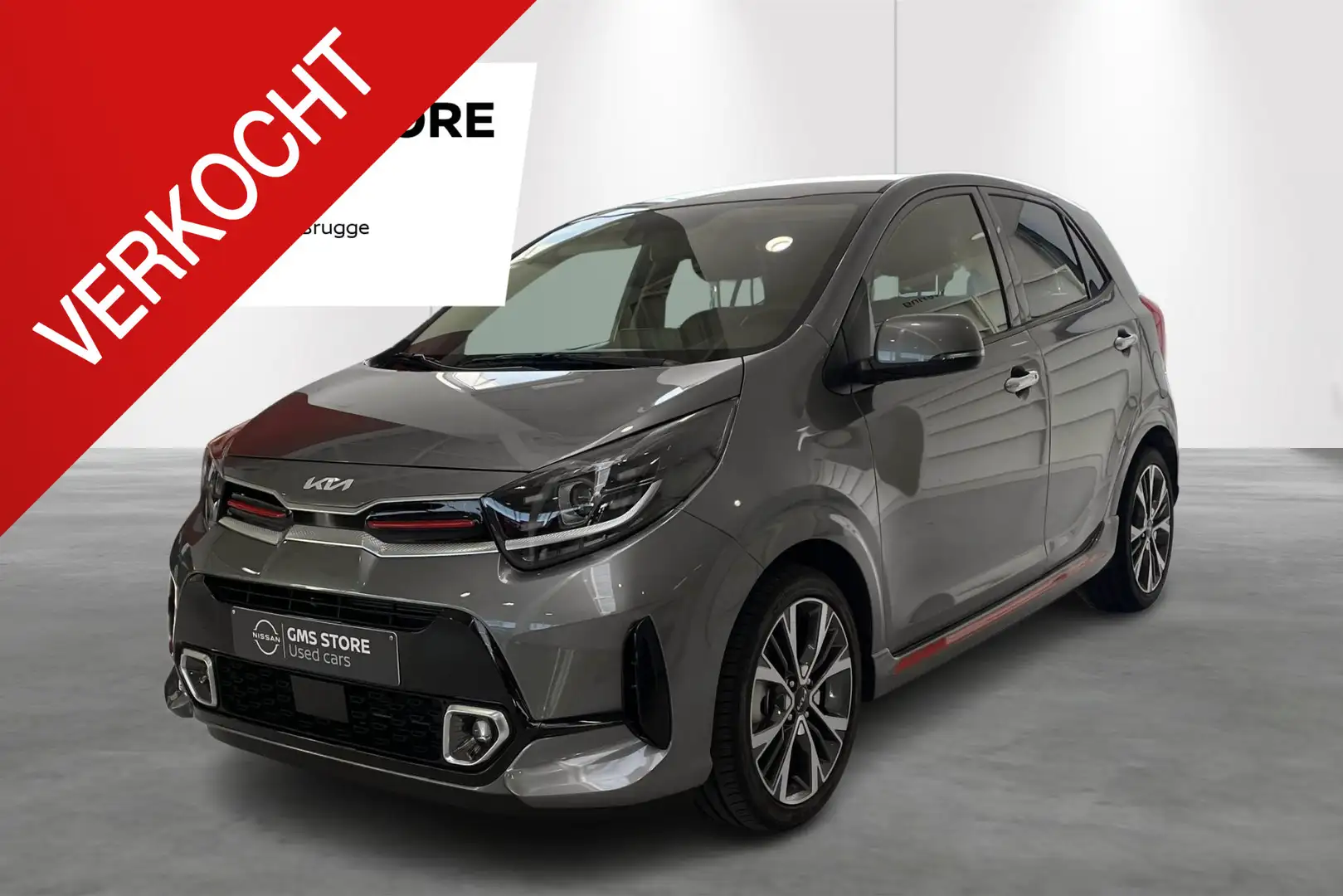 Kia Picanto 1.2 MPI 84 GT Line Gris - 1