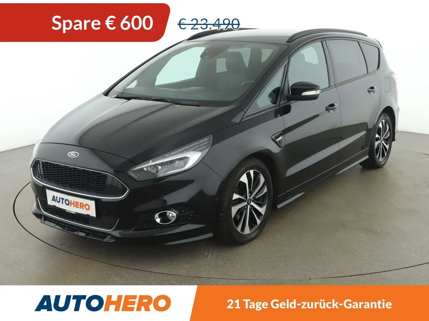 Ford S-Max 2.0 TDCi EcoBlue ST-Line Aut.*TEMP*SHZ*BT*NAVI*CAM Schwarz - 1