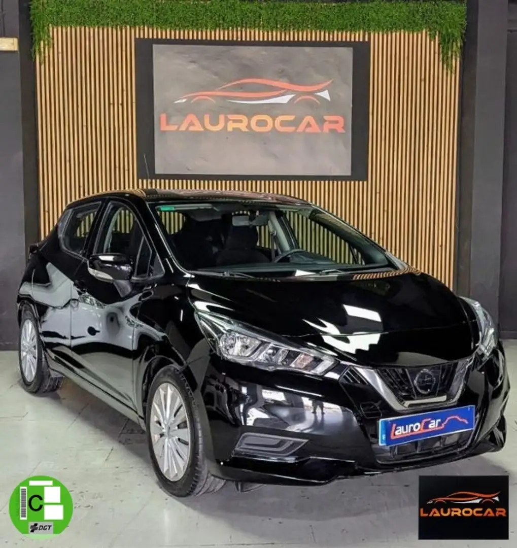 Nissan Micra 1.0L 12V 5p. Visia Negro - 2