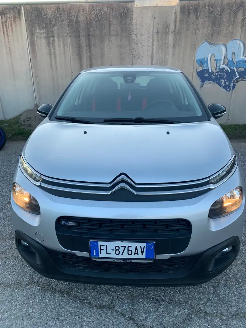 Citroen C3 C3 1.2 puretech Feel Gpl 82cv neopatentati Argento - 1