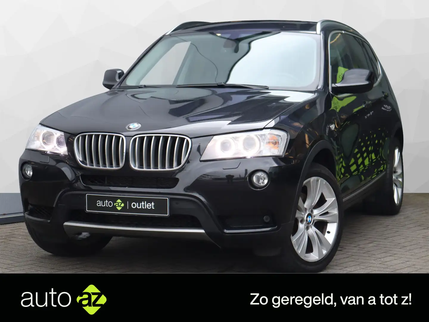 BMW X3 xDrive35i High Executive / Panorama / Rondomzicht Zwart - 1