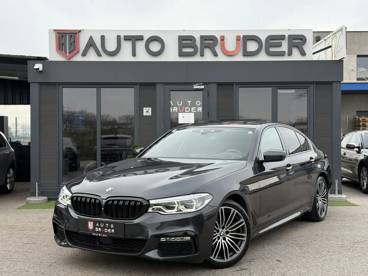 BMW 520 520 d M Sport Led Schiebedach Grau - 1