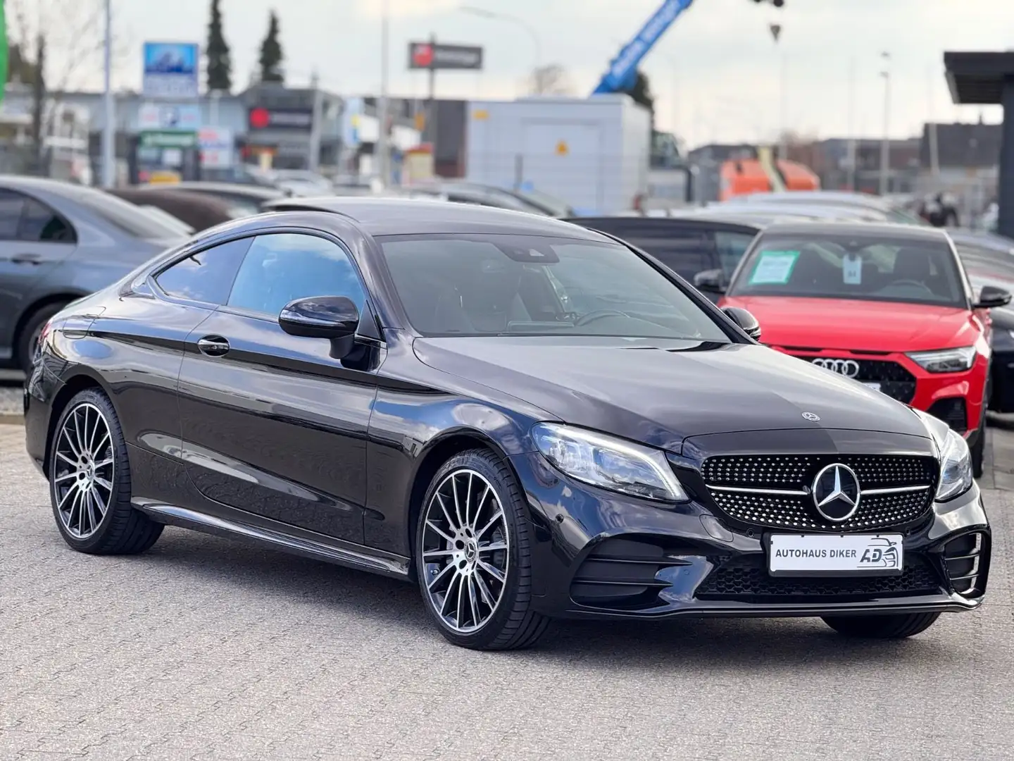Mercedes-Benz C 300 Coupe AMG Line Night-Paket Schwarz - 2