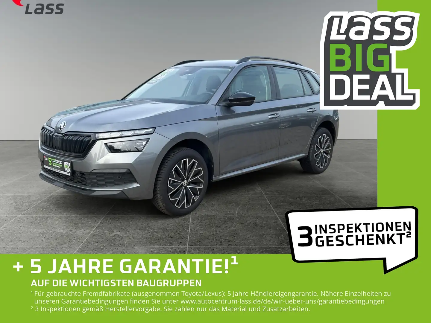 Skoda Kamiq 1.0 TSI Style Matrix 2xKlima Kam. KeyLess Gris - 1