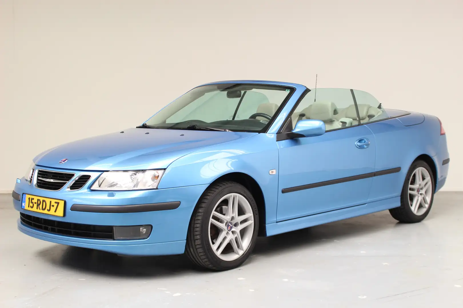 Saab 9-3 Cabrio 1.8t 195pk Vector 20 Years Edition Automaat Bleu - 1