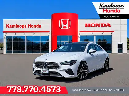 White 2026 Mercedes-Benz CLA Coupe All-Wheel Drive 8-Speed Automatic
