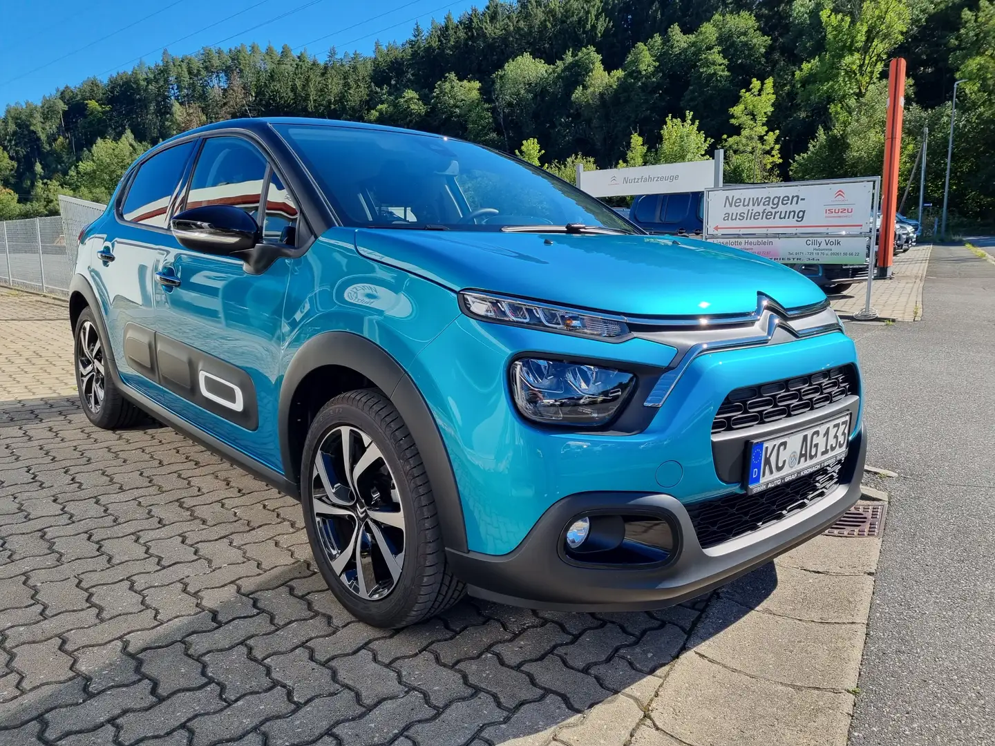 Citroen C3 PureTech 110 Shine Blau - 2