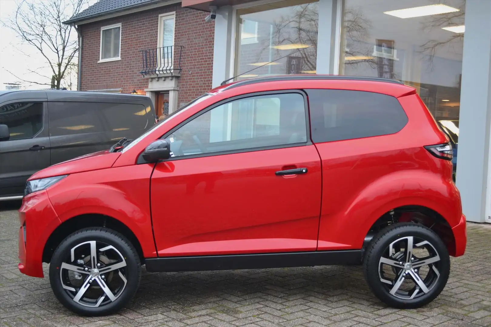 Aixam Crossover S9 | Airco | Achteruitrijcamera! Brommobiel Roşu - 2