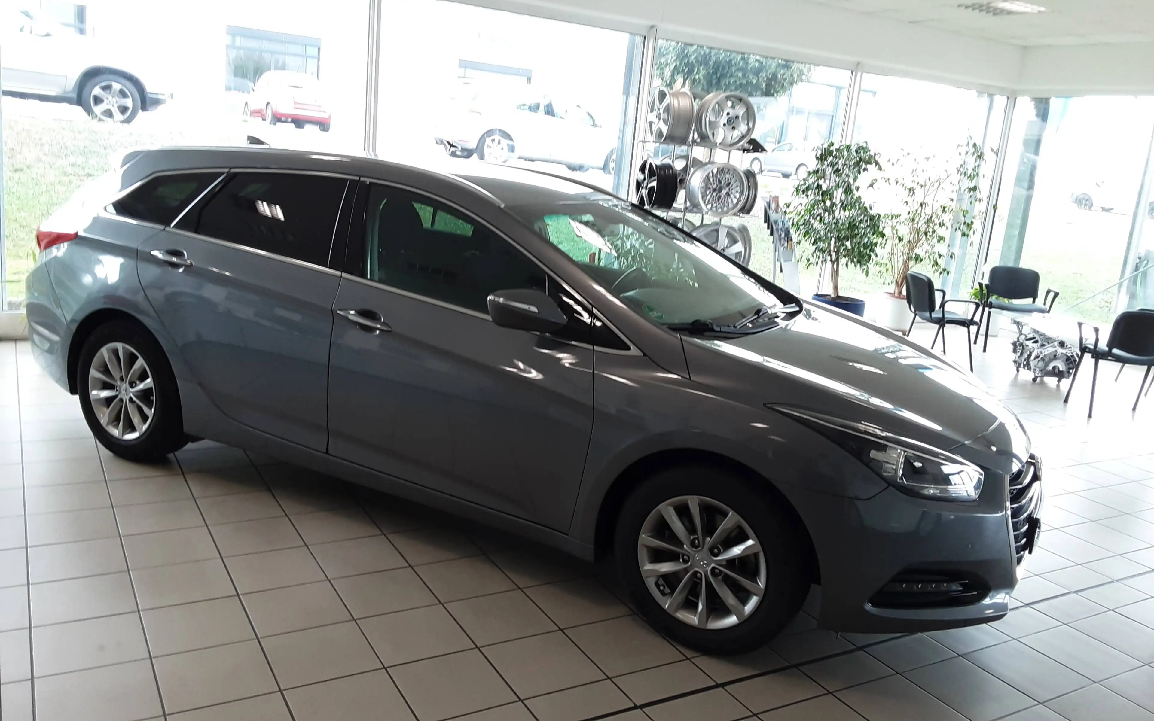 Hyundai i40 i40 Kombi blue 1.7 CRDi DCT Trend