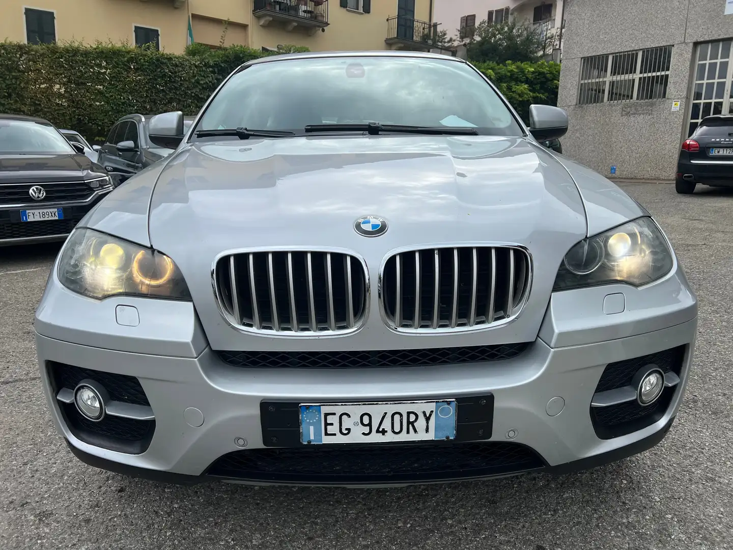 BMW X6 X6 xdrive40d Futura auto 8m E5 Argento - 2