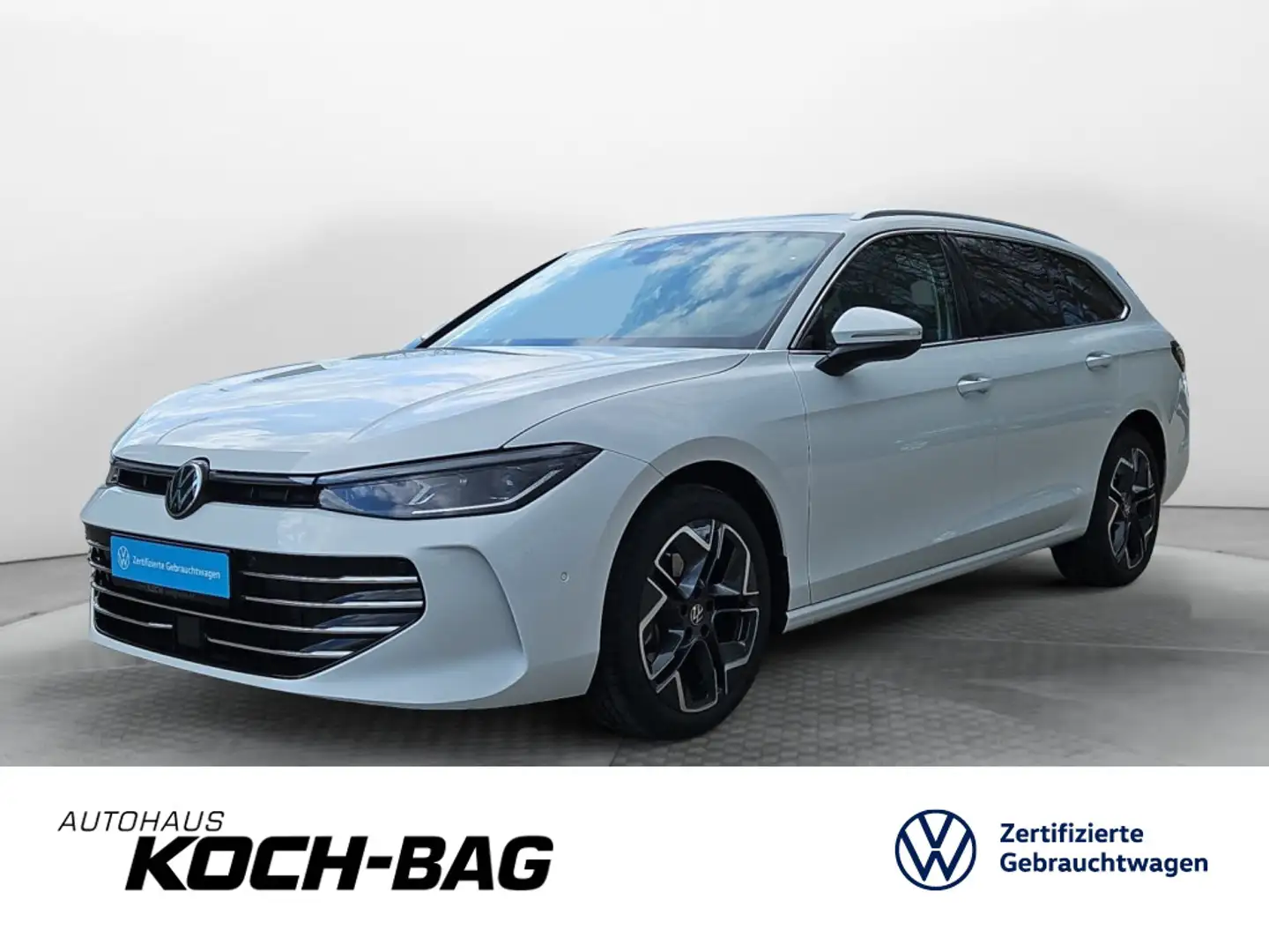 Volkswagen Passat Variant 2.0TDI Elegance DSG Leder LED Nav Weiß - 1