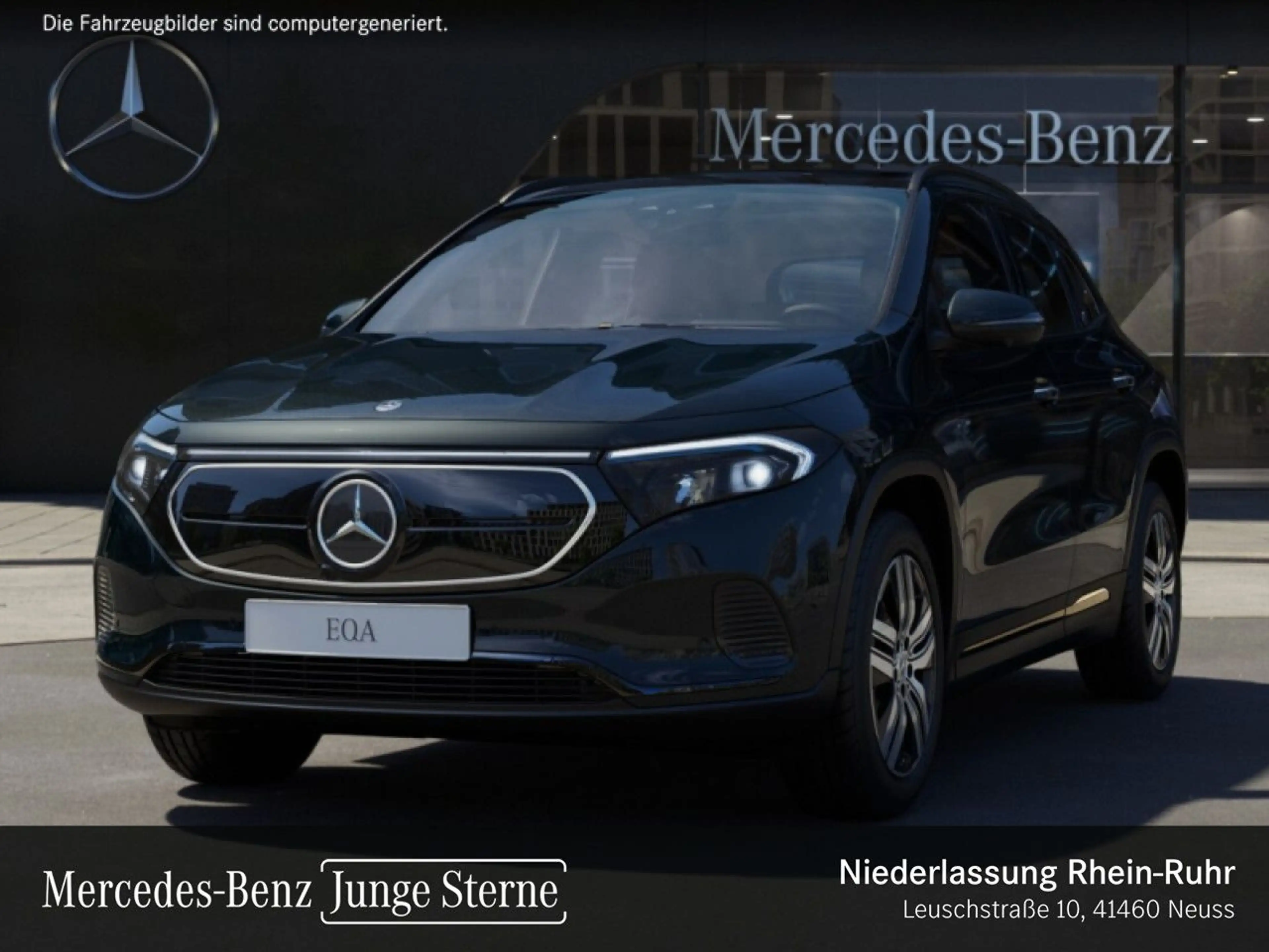 Mercedes-Benz EQA 350 4M PROG+NIGHT+PLUS-PAKET+PANO+360+MEMORY — photo 2