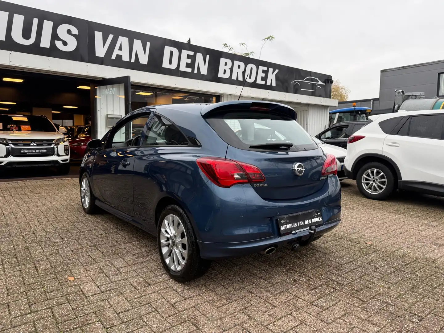 Opel Corsa 1.4 Turbo 100Pk|Opc-Line|Navi|Cruise Ctr|Carplay|P Blauw - 2