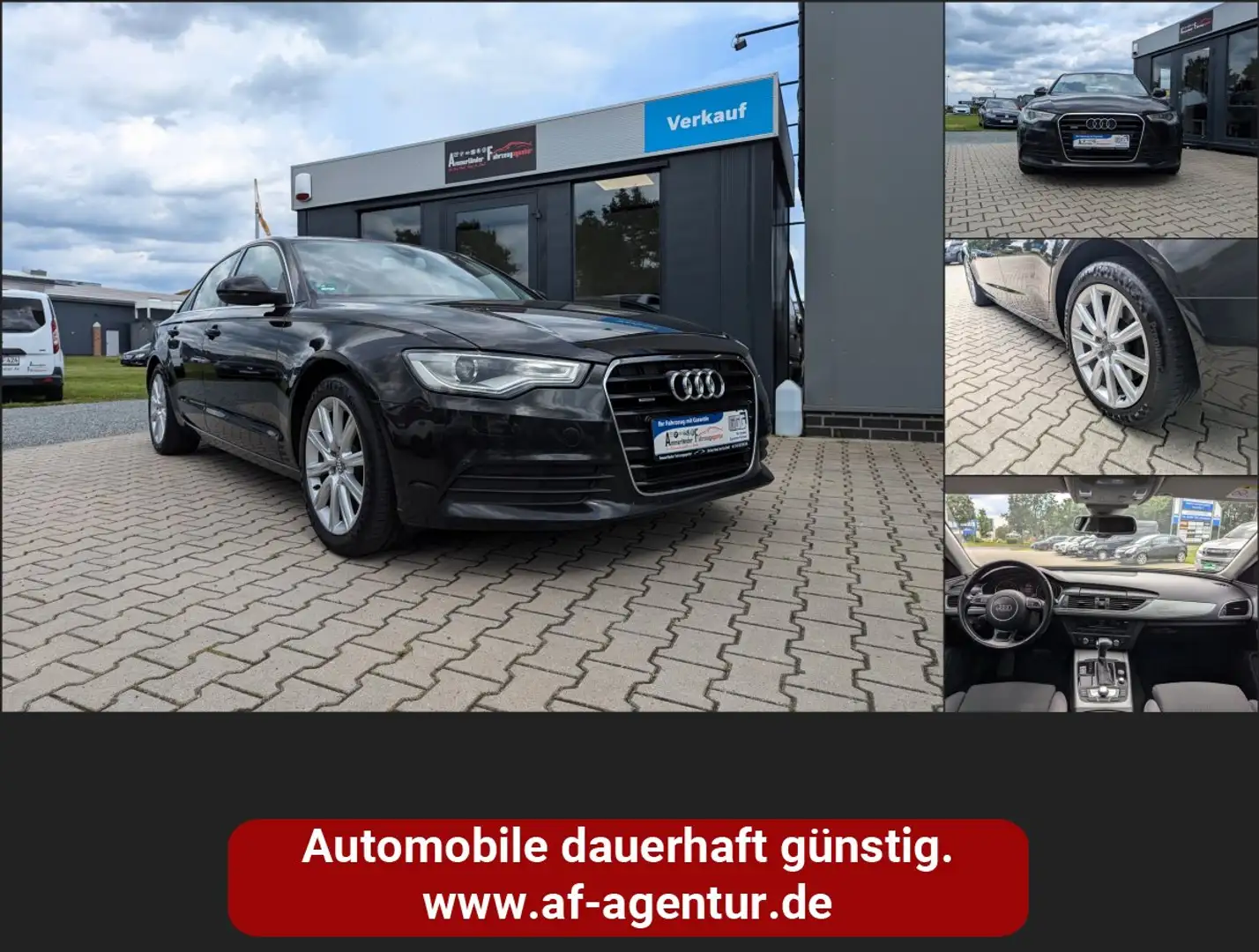 Audi A6 3.0 TDI quattro 3.0 TDI EU5 *NAVI*SHZ*18-ZOLL* Schwarz - 1