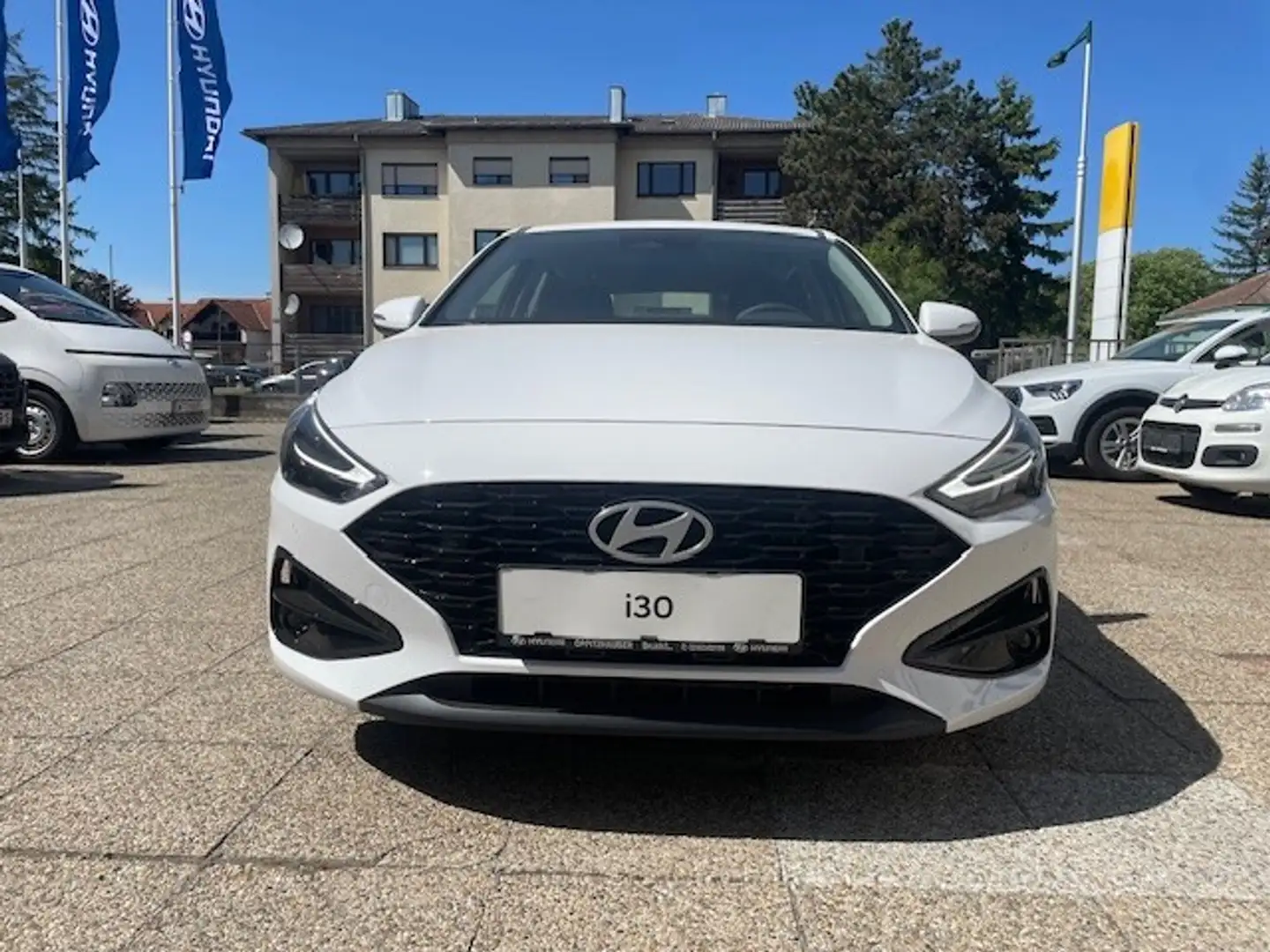 Hyundai i30 1,0 TGDI Smart Line Weiß - 2