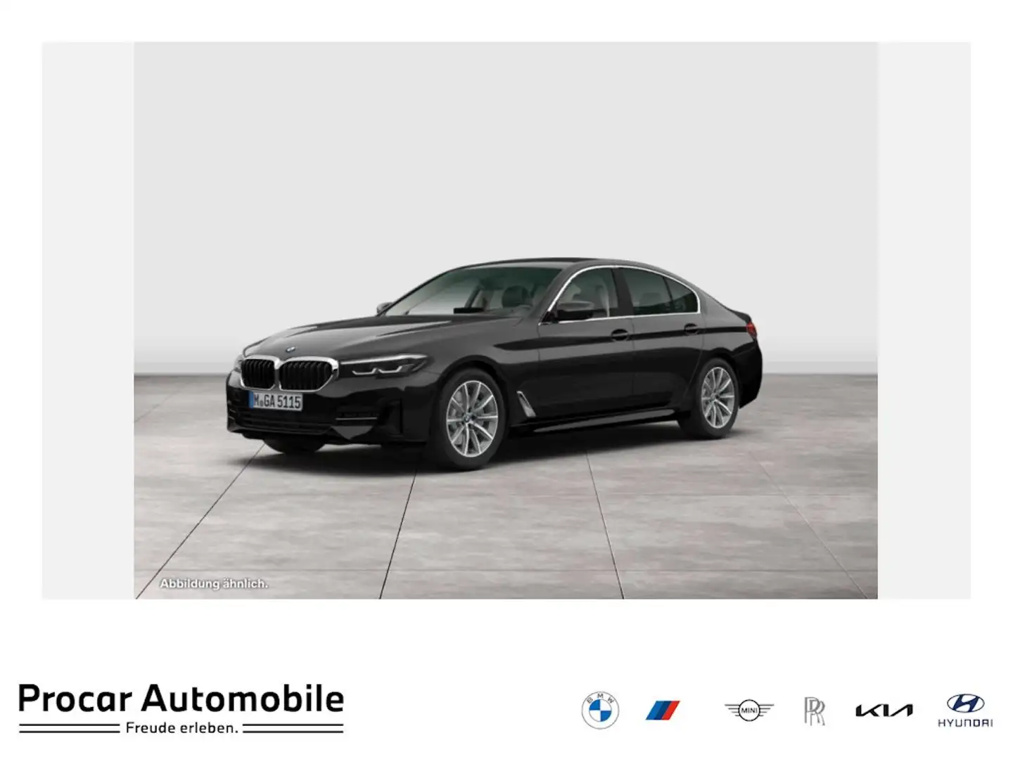 BMW 520 d DA PA+ 360° HuD HiFi Shz Lhz Apple CarPlay Schwarz - 1