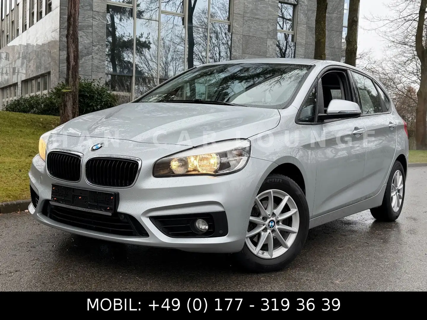 BMW 216 i Active Tourer*Advantage*NAVI*PDC*KLIMAUTO Silber - 2
