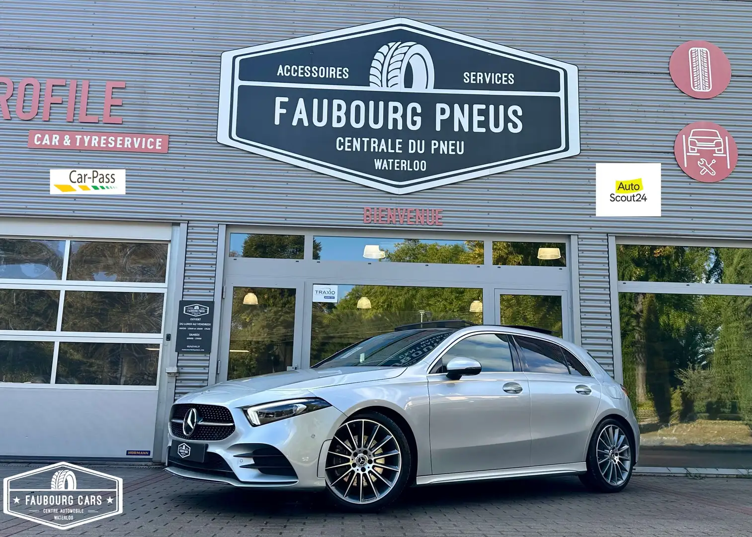 Mercedes-Benz A 220 *A-220*4-Matic*FULL-AMG*1-PROPRIETAIRE/1-OWNER* Silber - 1