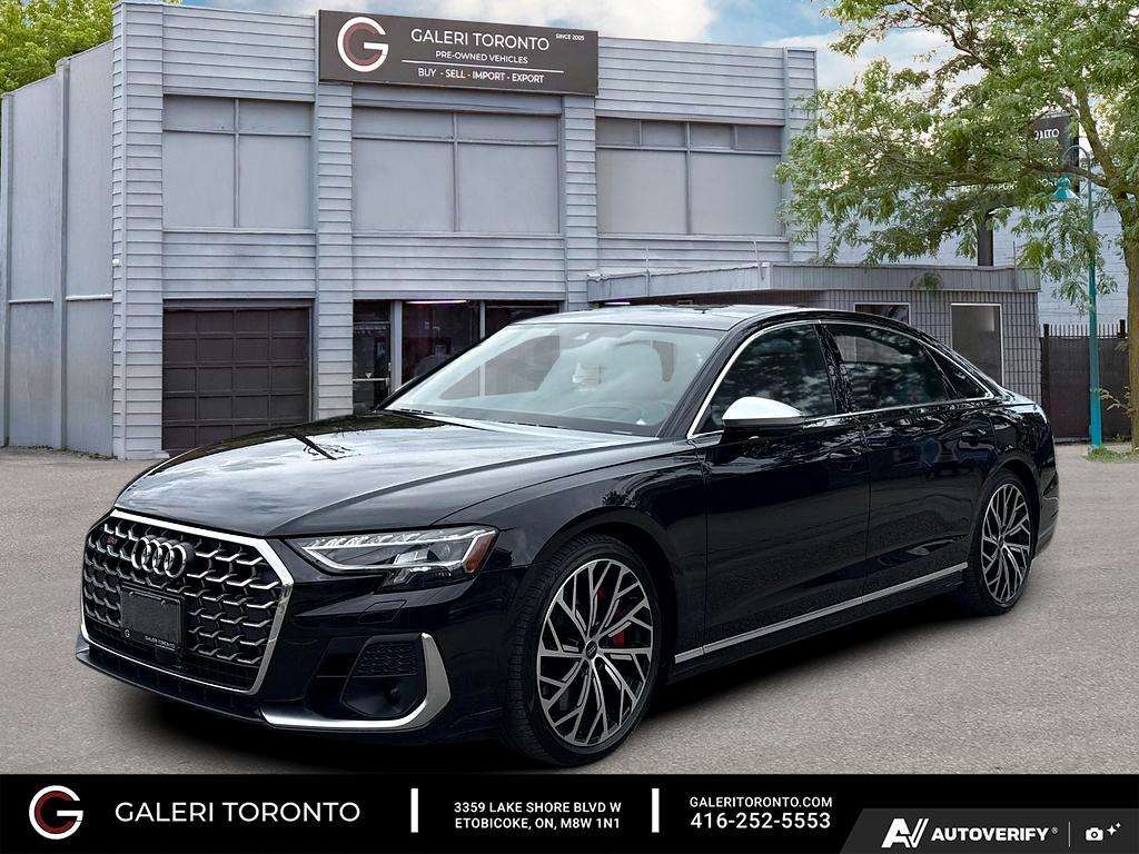 2022 Audi S8 LONG|B&O SOUND|AUDI WARRANTY ELIGIBLE|CLEAN CARFAX