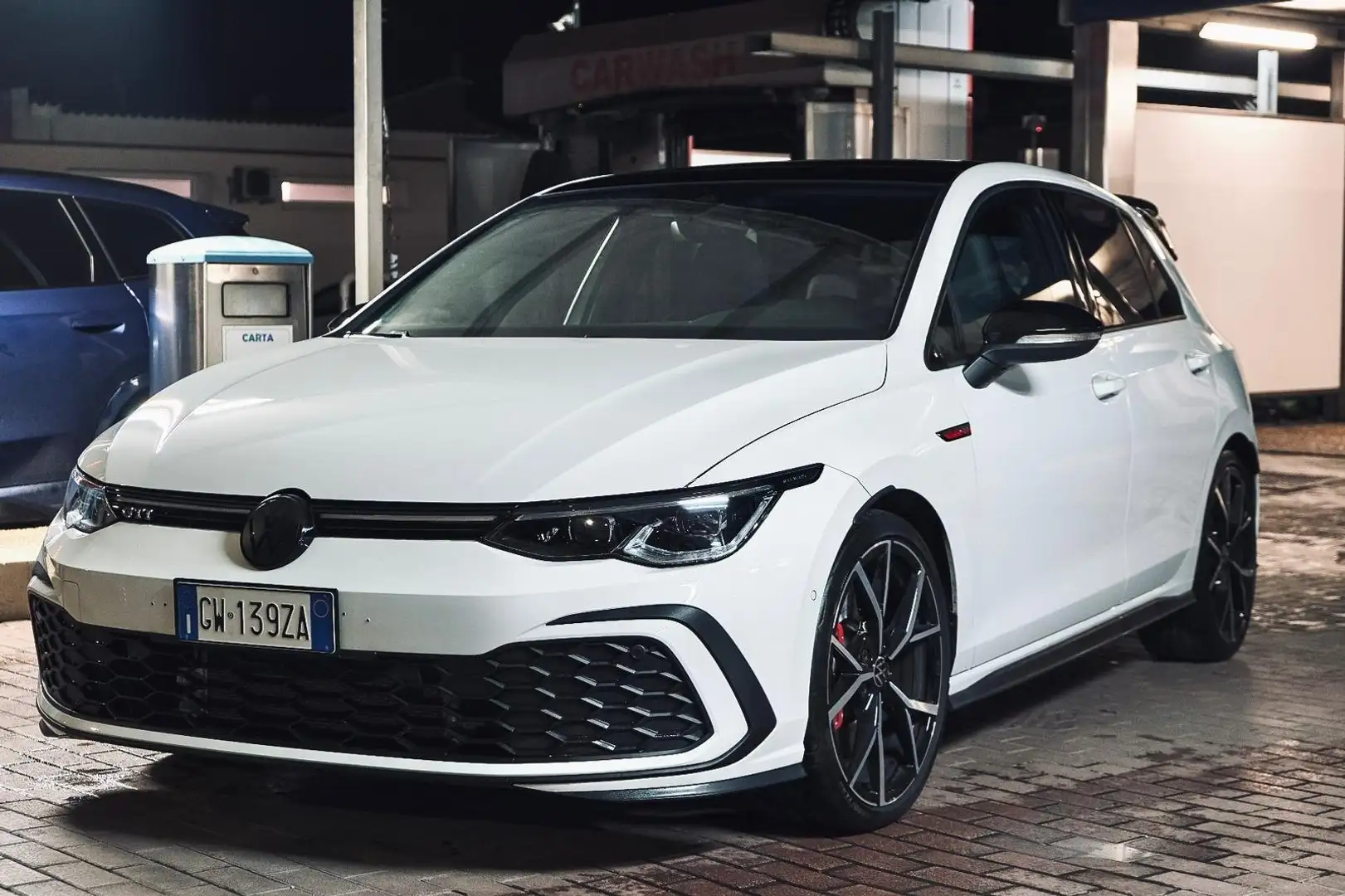 Volkswagen Golf GTI 245CV PRONTA CONSEGNA-TETTO APRIBILE-HARMAN KARDON Bianco - 1
