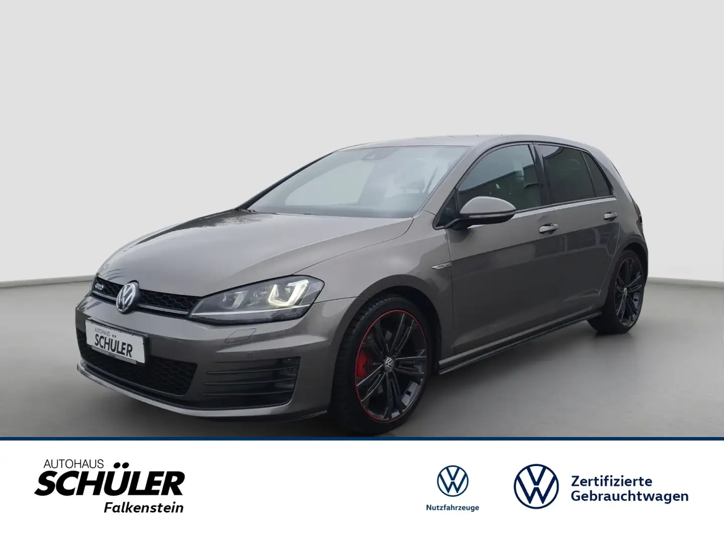Volkswagen Golf VII GTD*NAV*XENON*SPORT&SOUND*GRA*SITZH*LM18 Grijs - 1