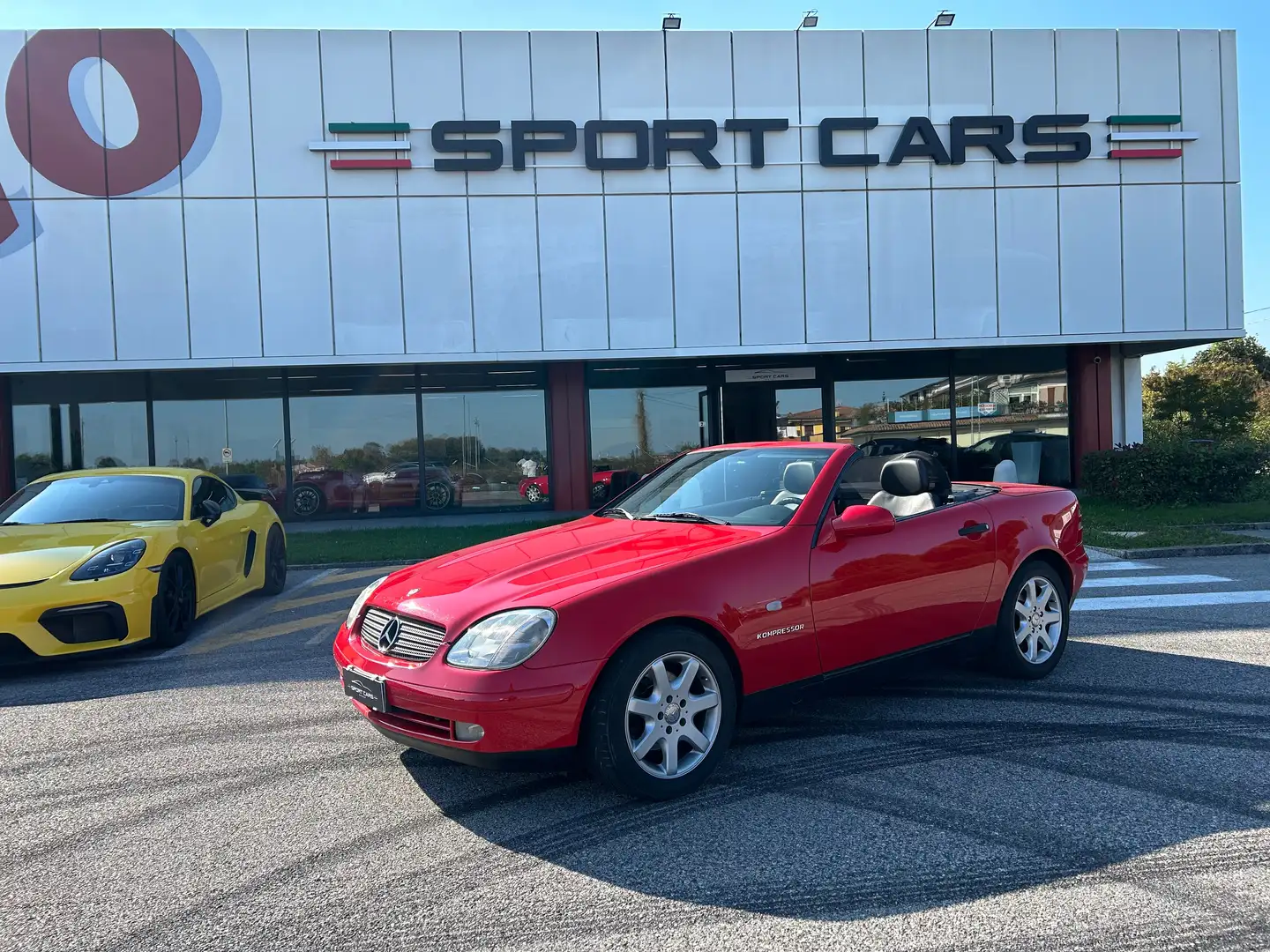 Mercedes-Benz SLK 200 SLK Roadster - R170 k Rouge - 1