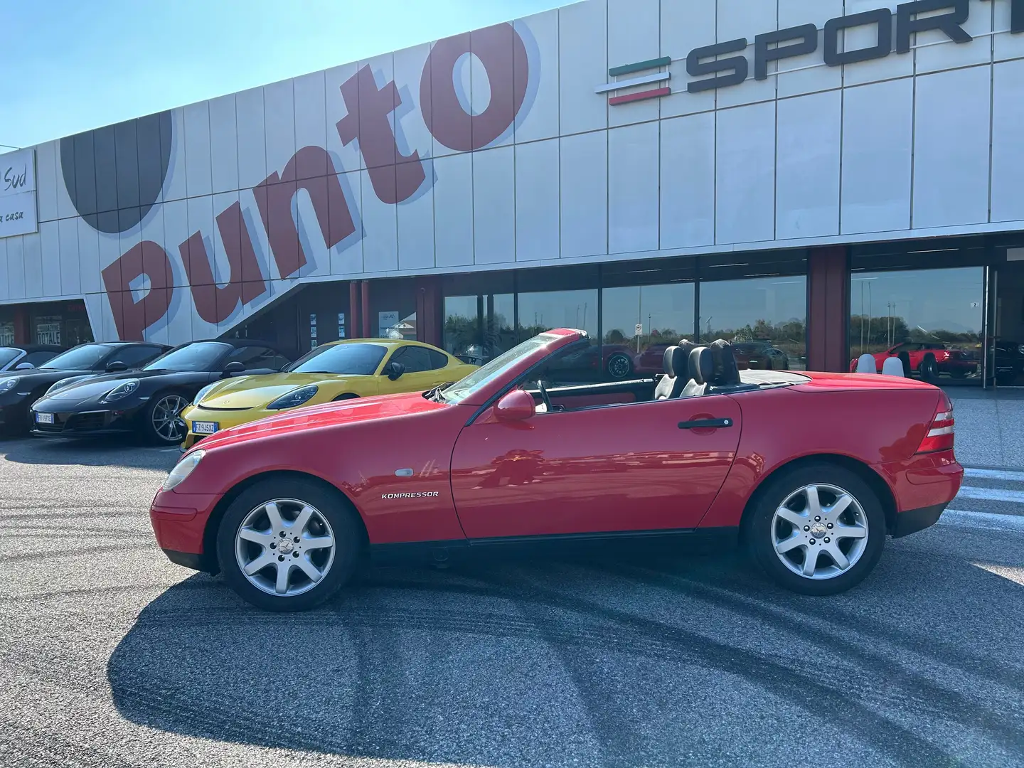 Mercedes-Benz SLK 200 SLK Roadster - R170 k Rouge - 2
