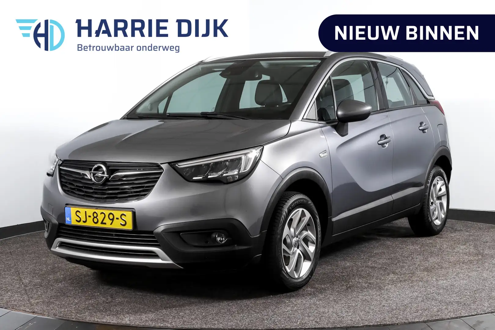 Opel Crossland X 1.2 Turbo 110 PK Innovation | Cruise | LED | Afn. Grau - 1