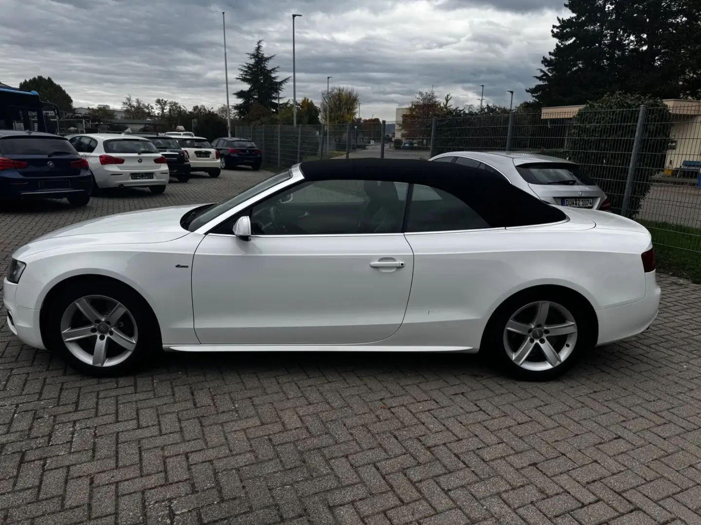 Audi A5 Cabriolet 2.0 TFSI Quattro Exclusive Line TOP Weiß - 2