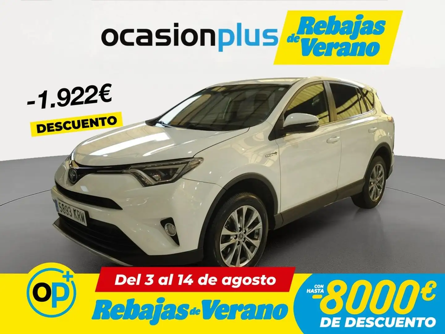 Toyota RAV 4 2.5 hybrid 2WD Advance Blanco - 1