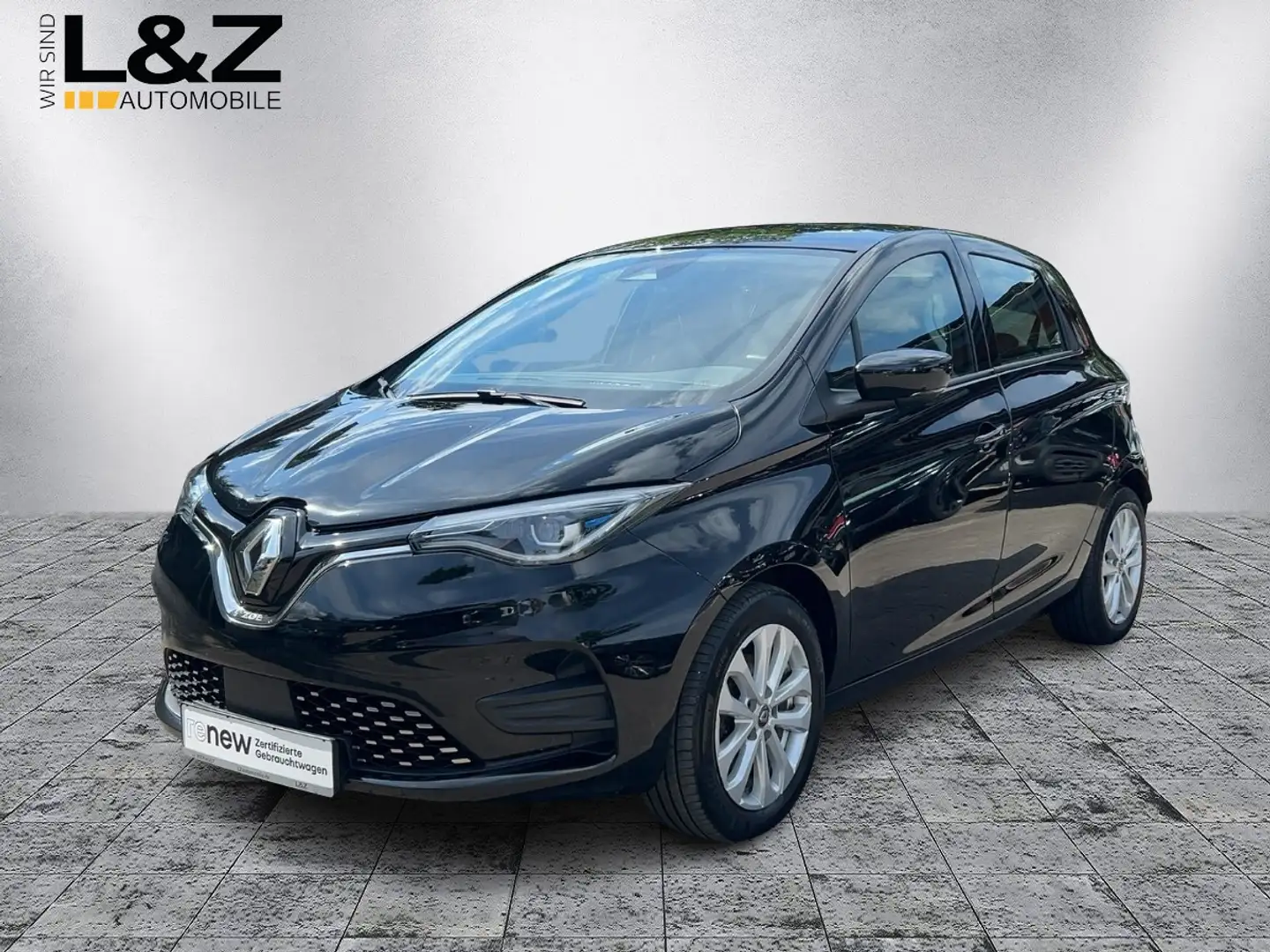 Renault ZOE R110 ZE50 Evolution *CCS,Klima,PDC,WKR* Kaufbatter Schwarz - 1