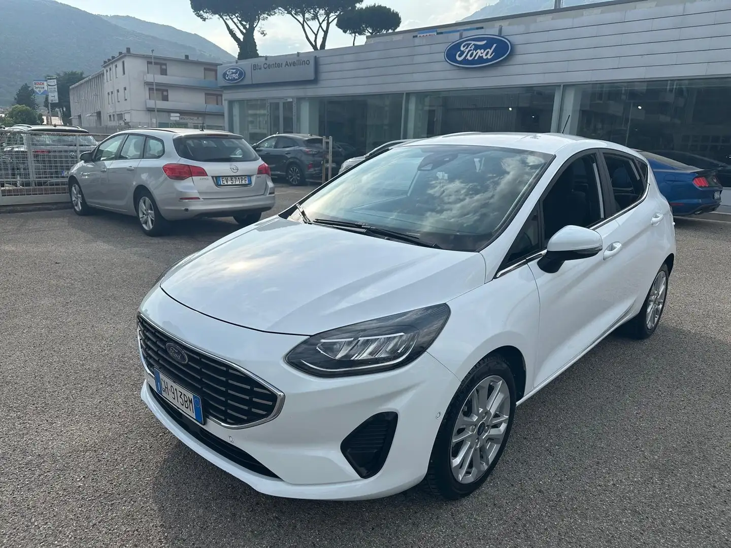 Ford Fiesta Fiesta 5p 1.0 ecoboost hybrid Titanium 125cv Bianco - 1