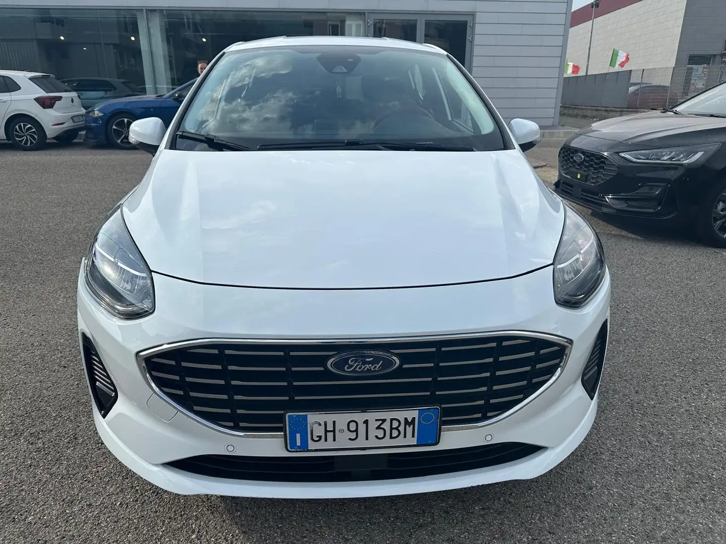 Ford Fiesta Fiesta 5p 1.0 ecoboost hybrid Titanium 125cv Bianco - 2