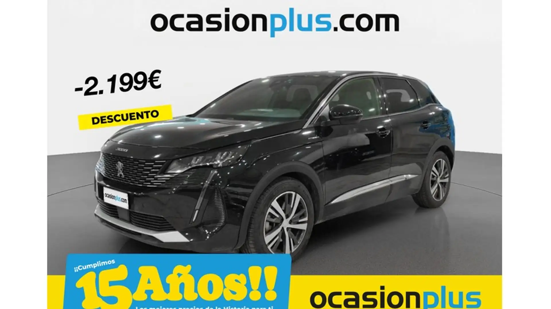 Peugeot 3008 1.6 THP Allure Aut. 155 Zwart - 1